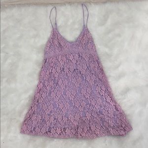 Hollister Dress, Lavender Lace (Large)